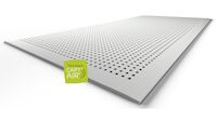 The linear block perforated boards with sound insulation coating; CAPT'AIR technology for improved air quality