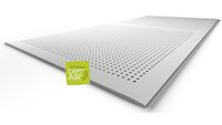 The linear block perforated boards with sound insulation coating; CAPT'AIR technology for improved air quality